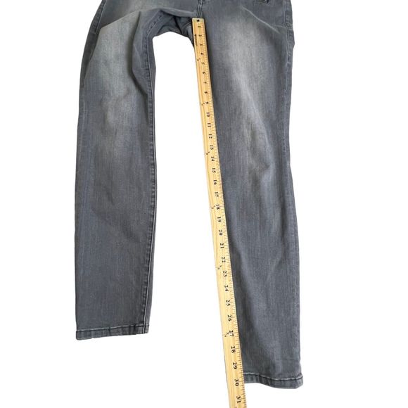 Cabi Womens Gray Low Rise Zip‎ Pockets Skinny Fit Jeans 6 - Picture 6 of 8